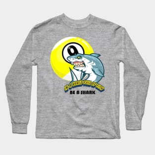 nine ball pool shark Long Sleeve T-Shirt